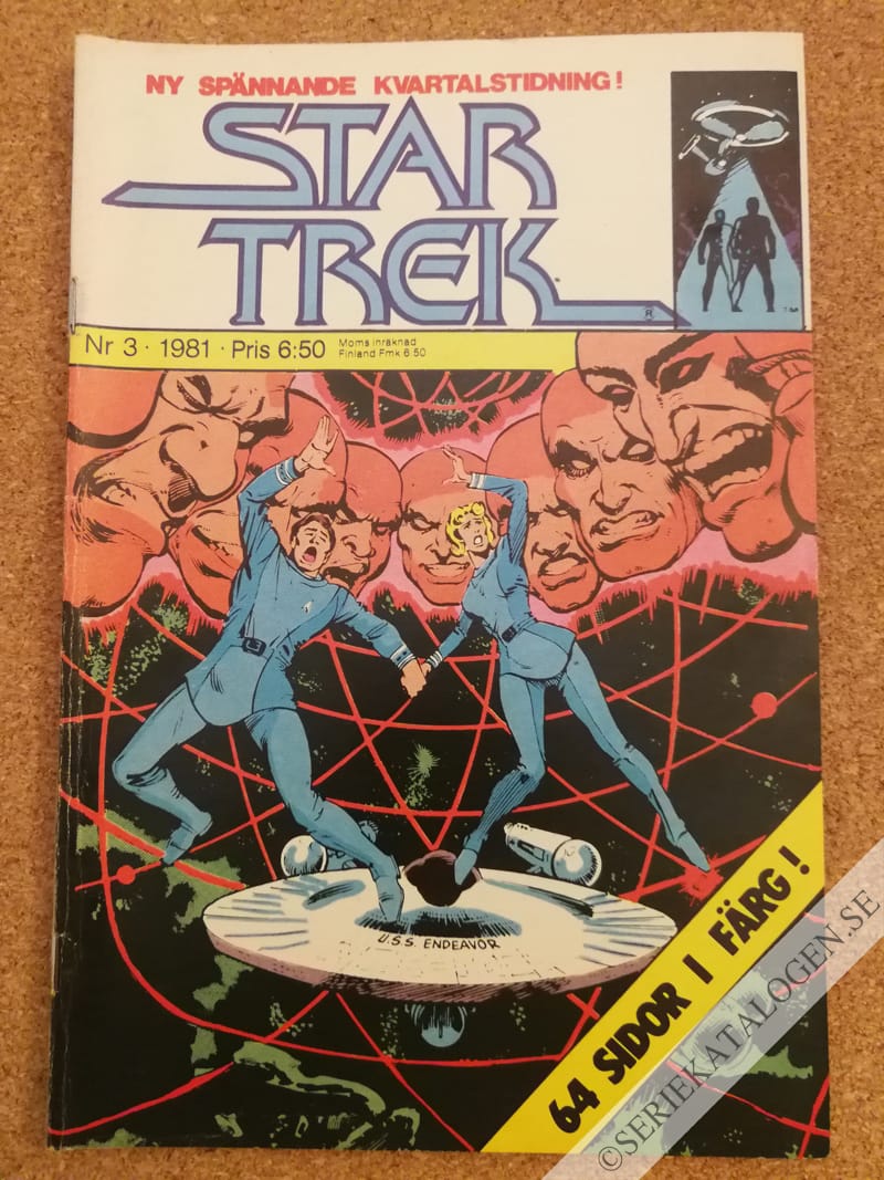 Framsida på Star Trek #3 (1981)