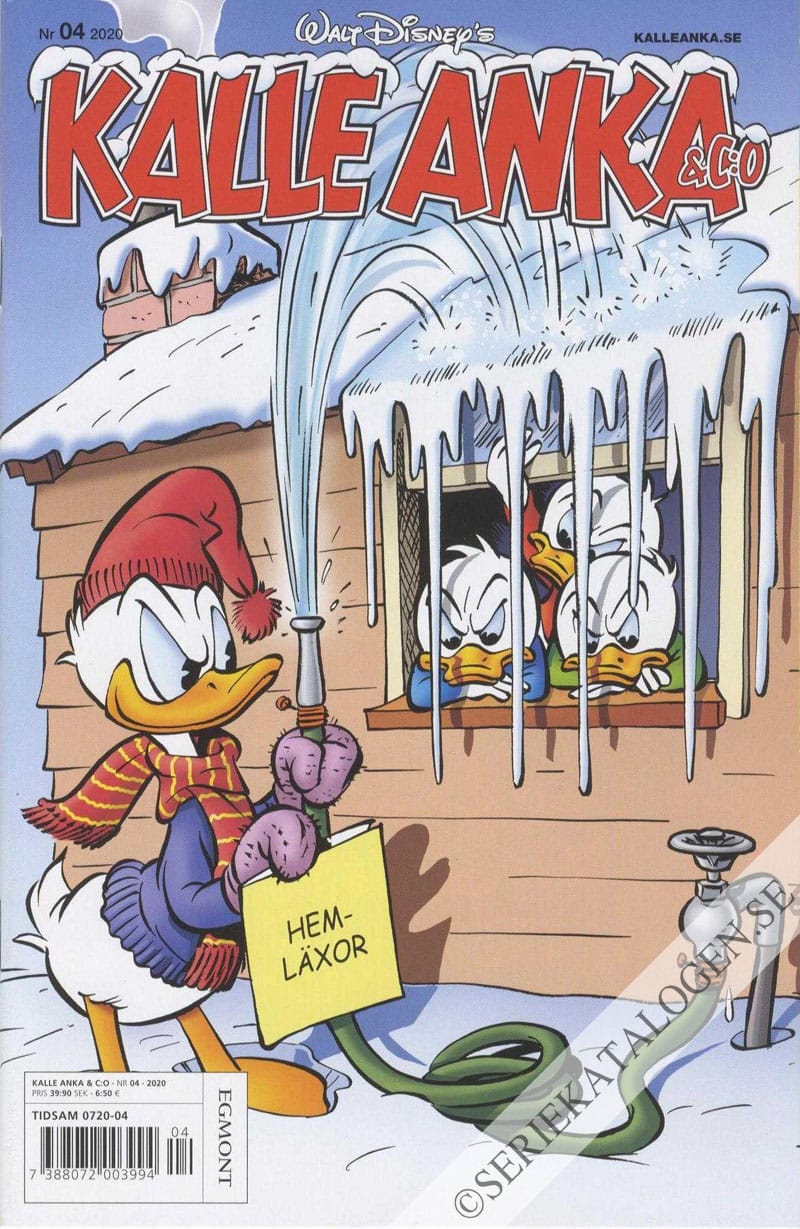 Framsida på Kalle Anka & C:o #4 (2020)