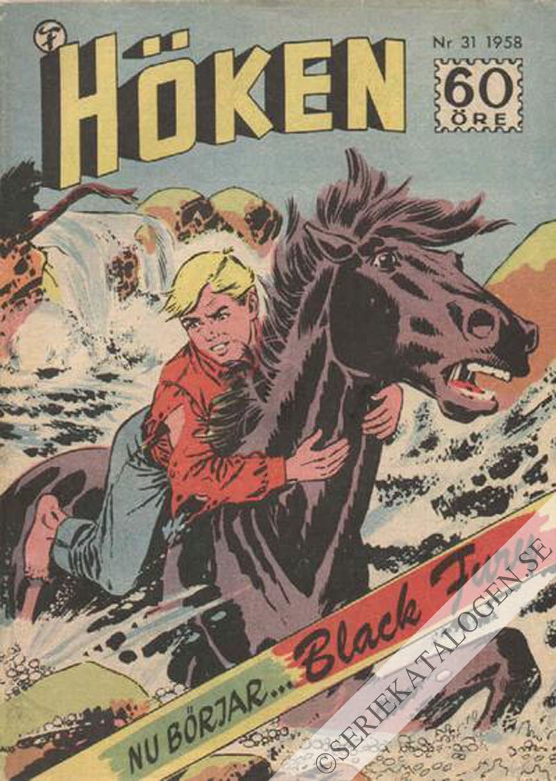 Framsida på Höken #31 (1958)