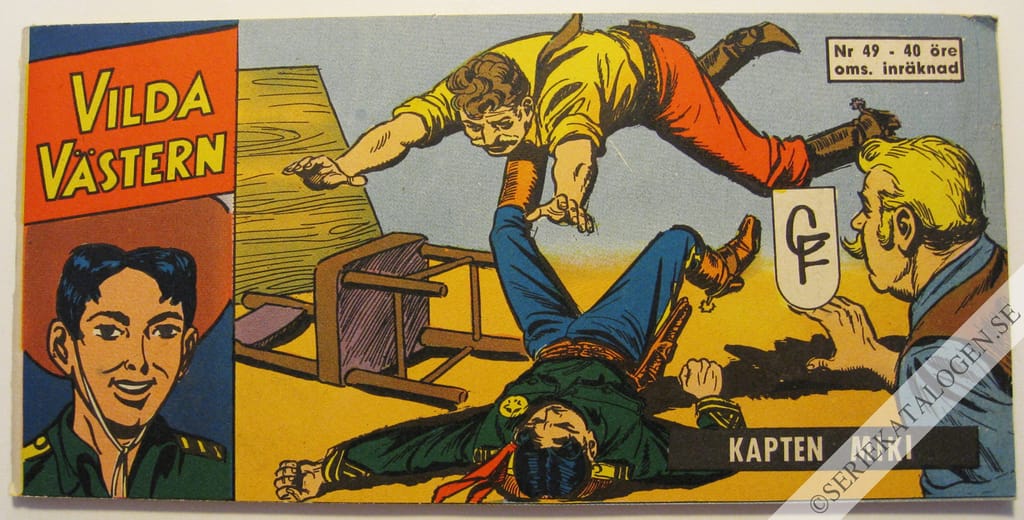 Framsida på Vilda Västern #49 (1963)