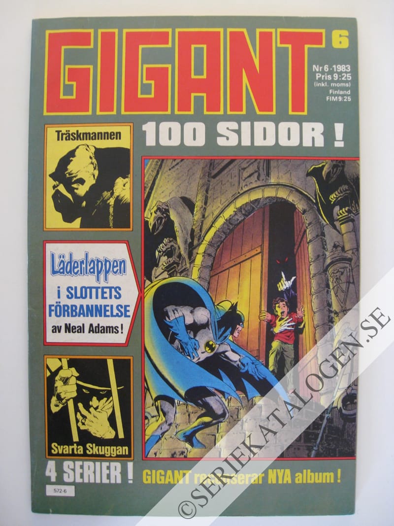 Framsida på Gigant #6 (1983)