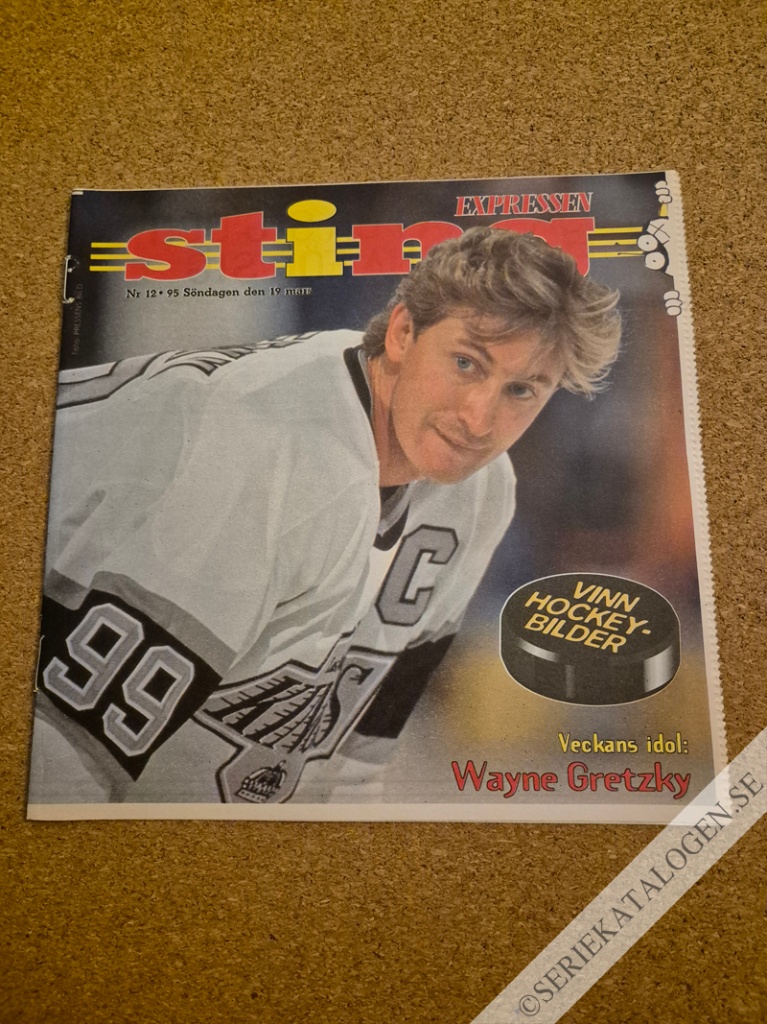 Framsida på Sting-Expressen #12 (1995)