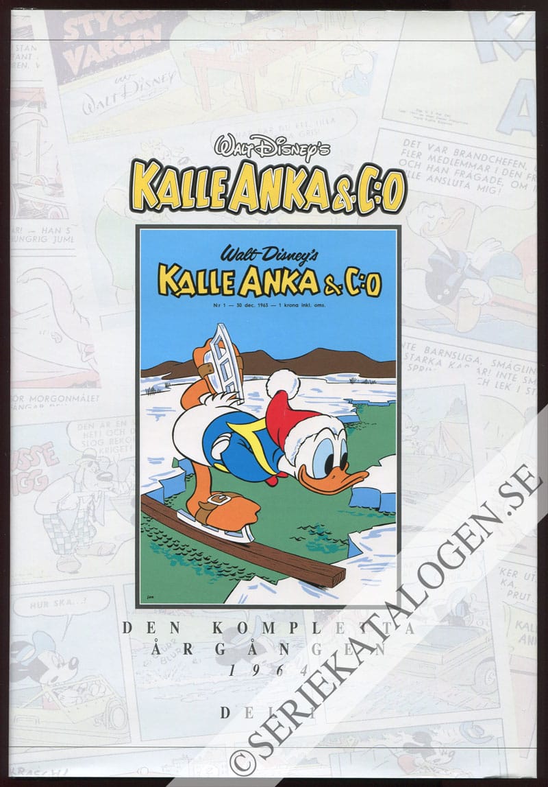 Framsida på Kalle Anka & C:o - den kompletta årgången 1964 del 1 (2009)