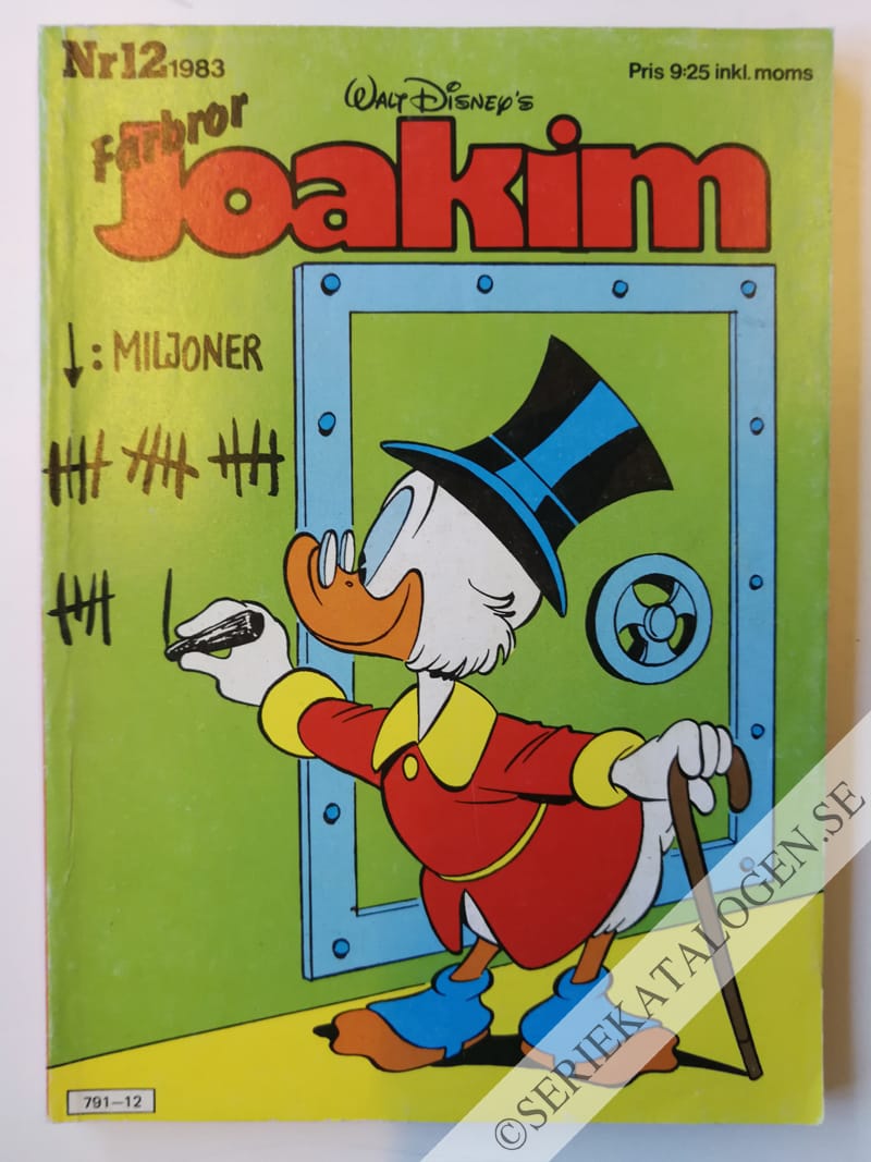 Framsida på Joakim #12 (1983)