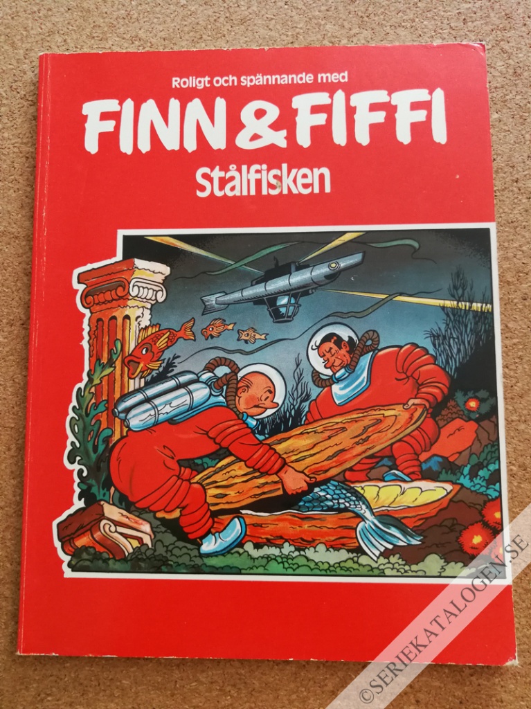 Framsida på Finn & Fiffi Stålfisken (19??)