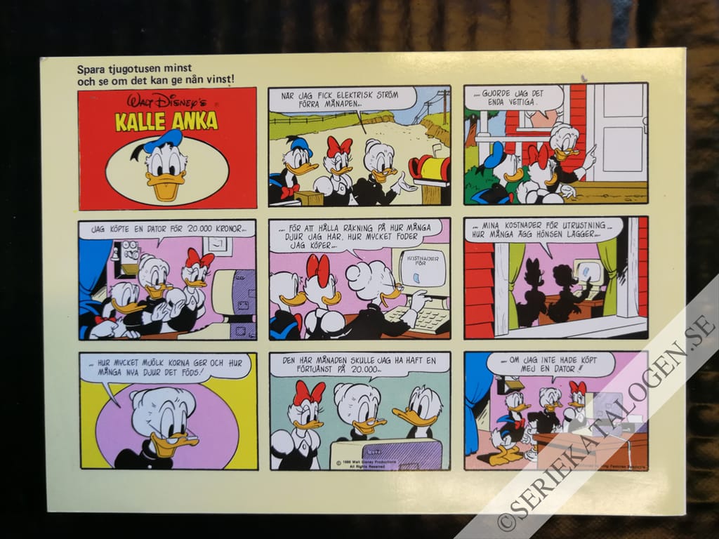 Baksida på Livat & glatt! (1990)