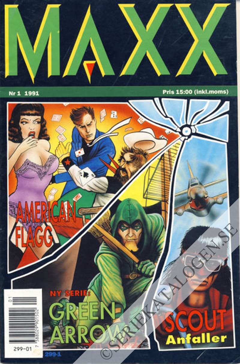 Framsida på Maxx #1 (1991)