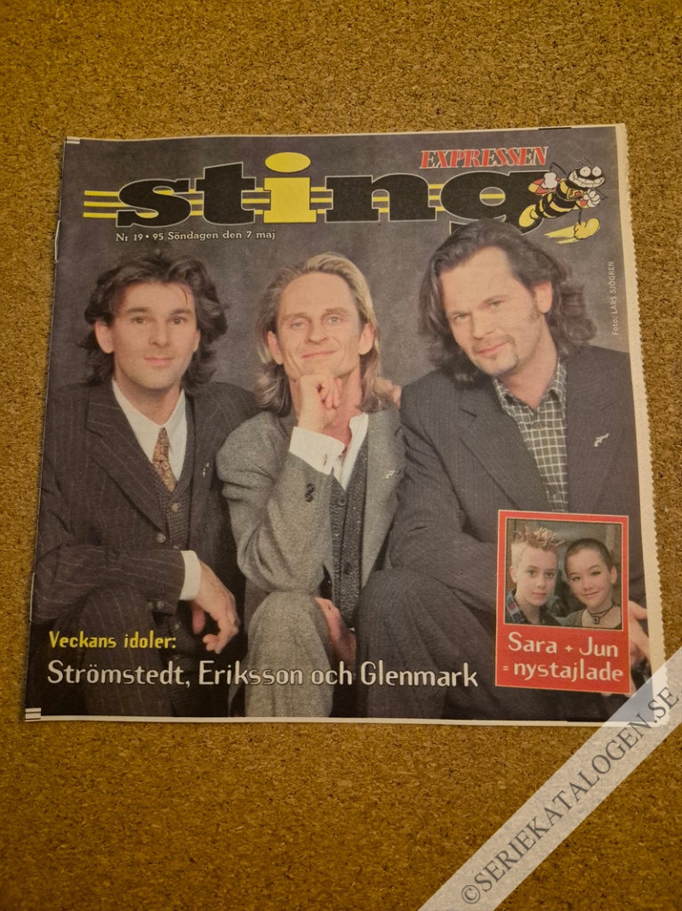 Framsida på Sting-Expressen #19 (1995)