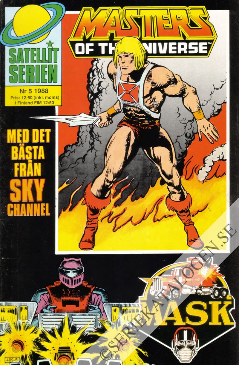 Framsida på Satellitserien #5 (1988)