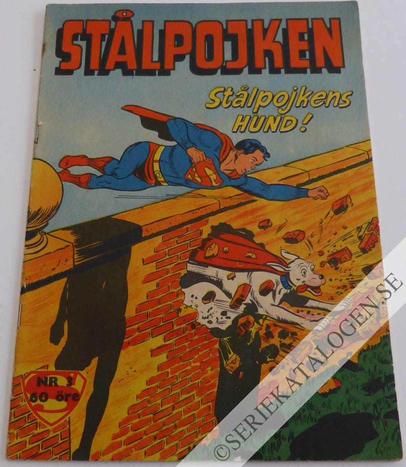 Framsida på Stålpojken #3 (1959)