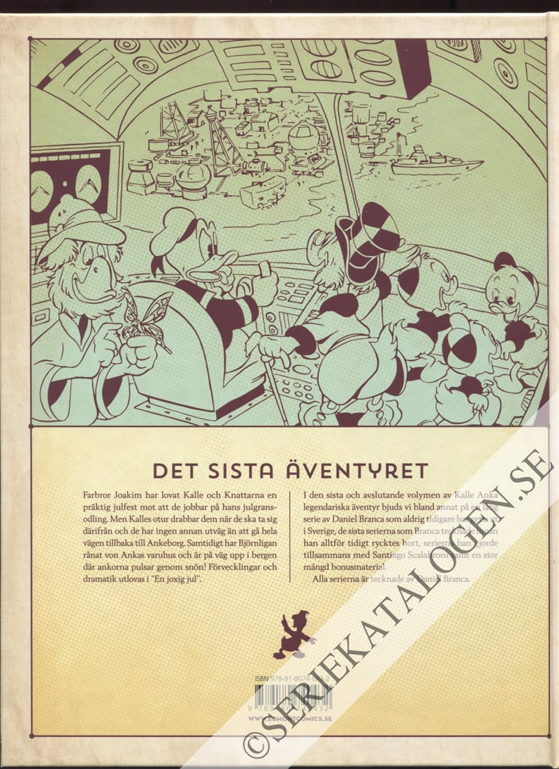 Baksida på Det sista äventyret (2023)