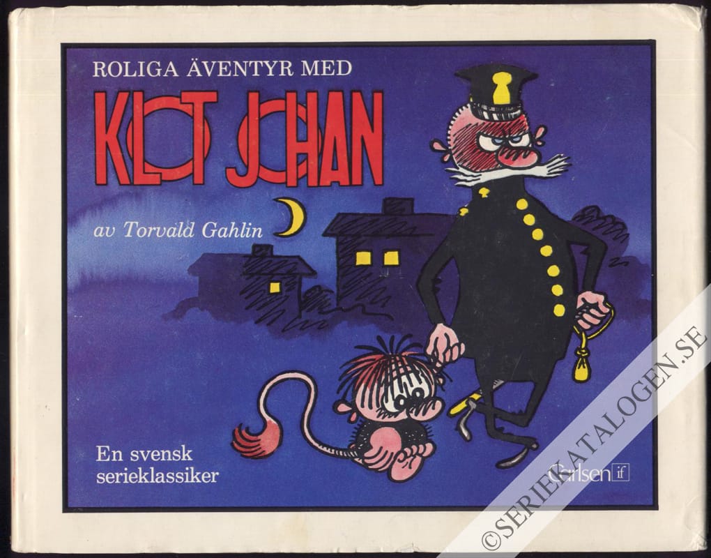 Framsida på Roliga äventyr med Klotjohan # (1980)