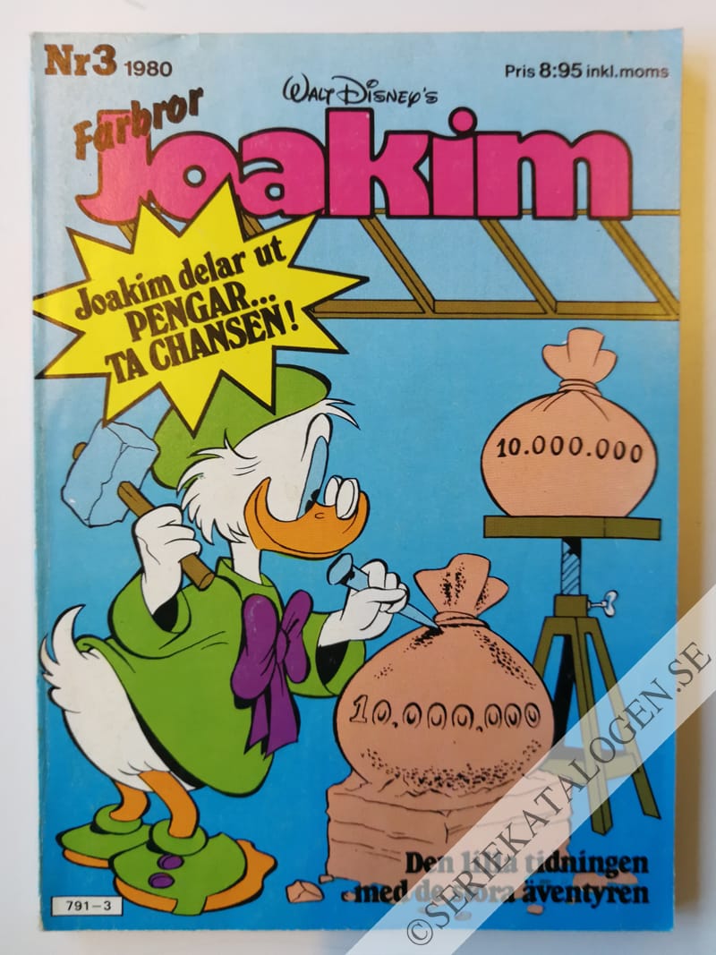 Framsida på Joakim #3 (1980)