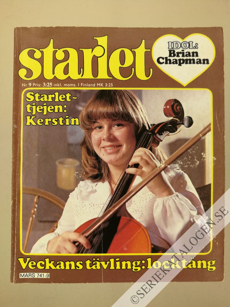 Framsida på Starlet #9 (1978)
