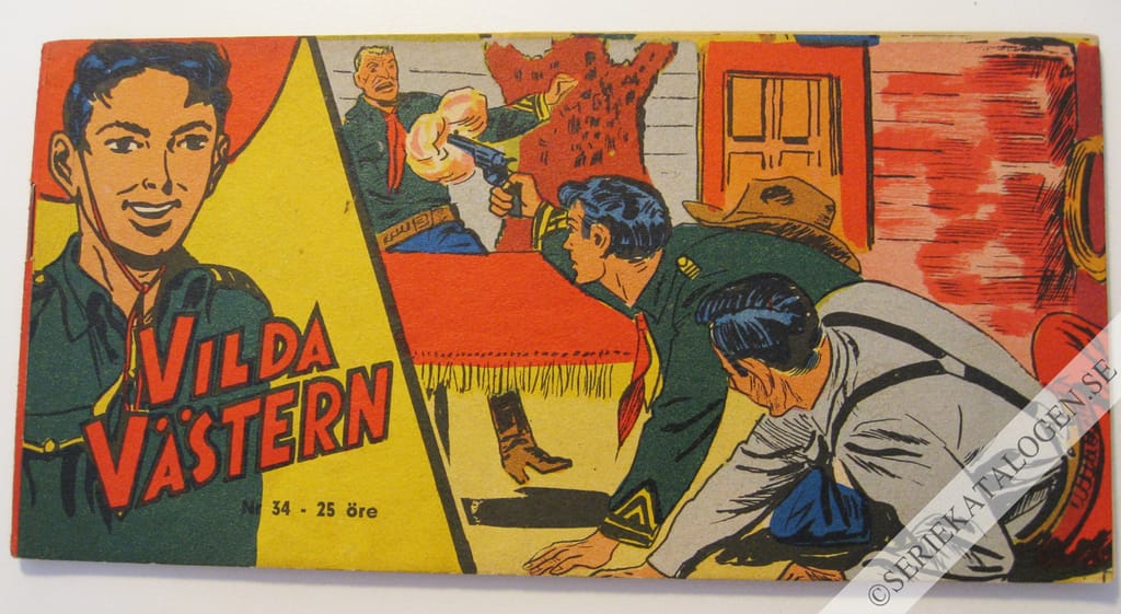 Framsida på Vilda Västern #34 (1959)