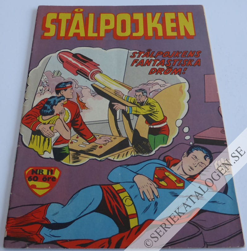 Framsida på Stålpojken #11 (1959)