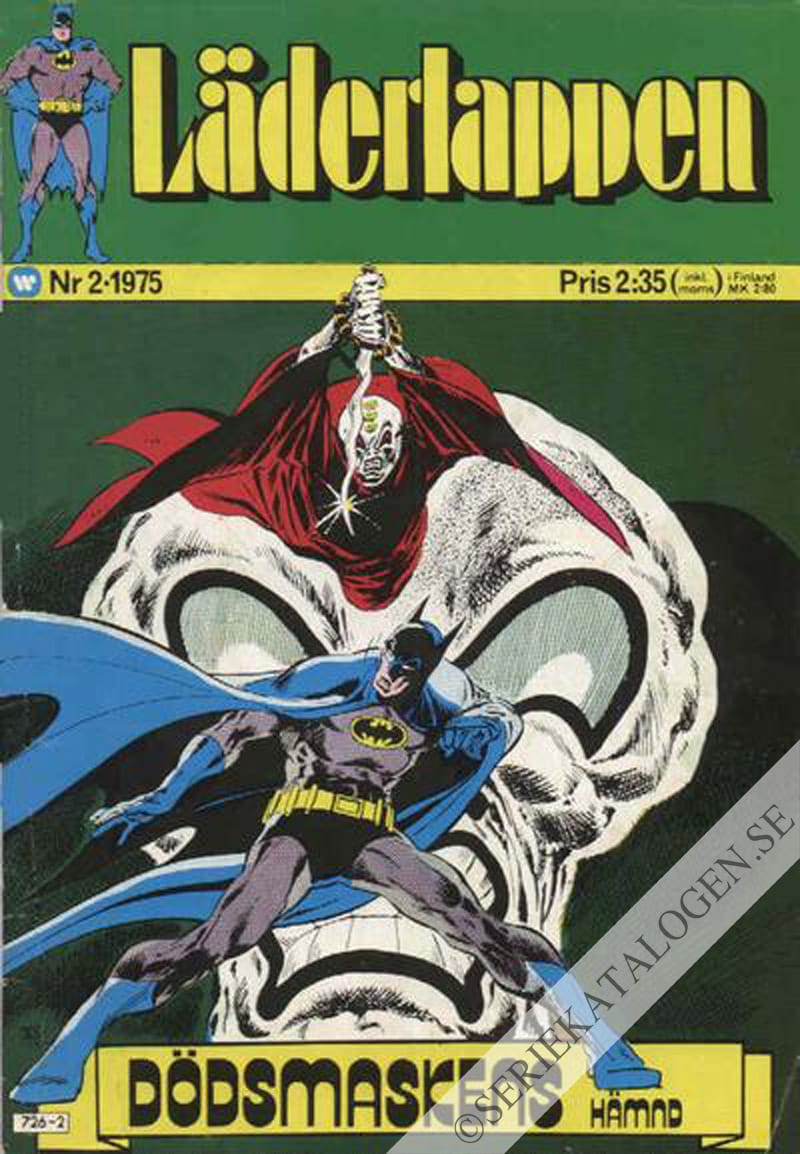 Framsida på Läderlappen och Robin #2 (1975)
