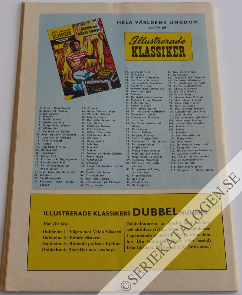 Baksida på Ringaren i Notre Dame (1960)