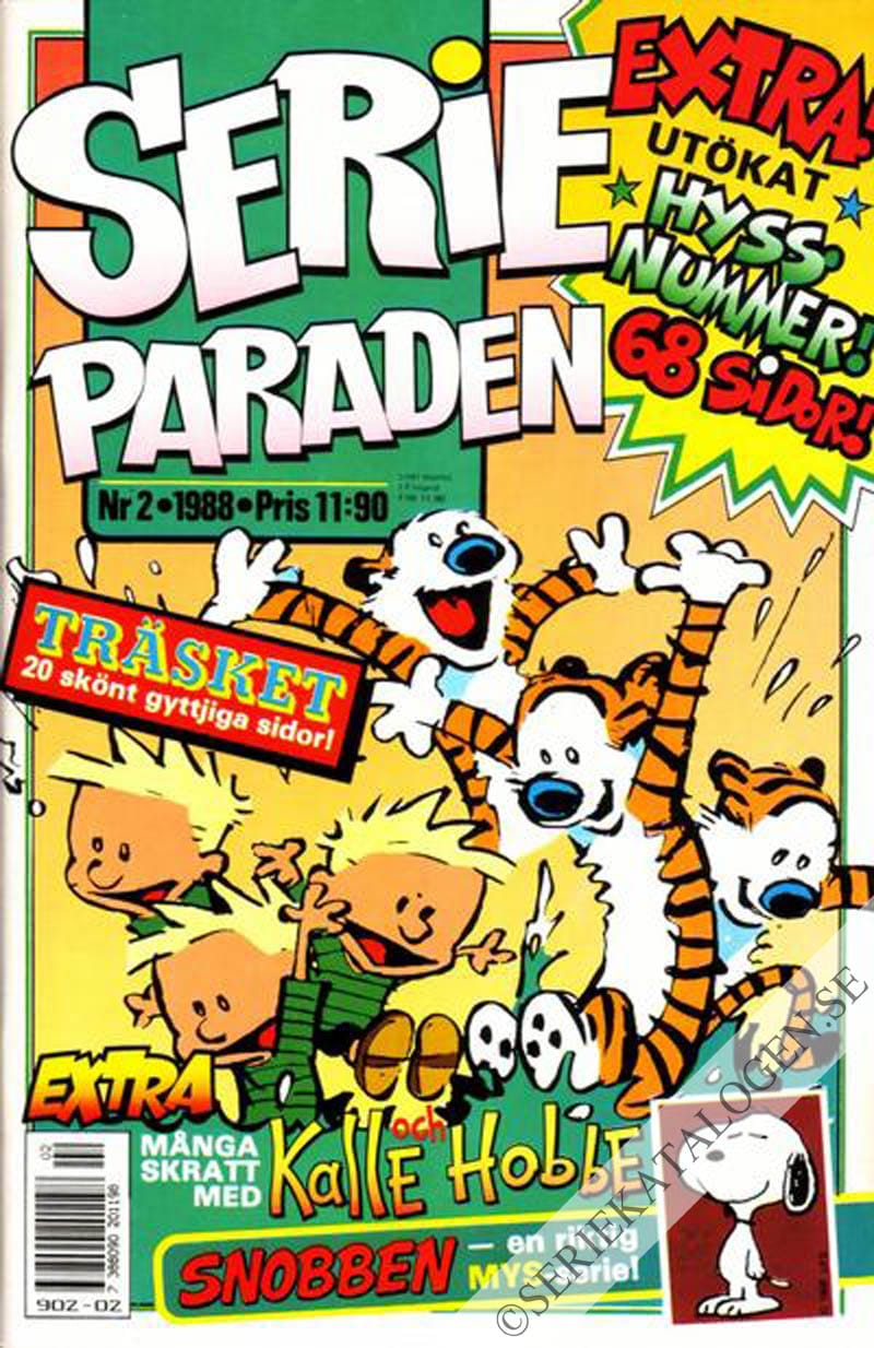 Framsida på Serie-paraden #2 (1988)