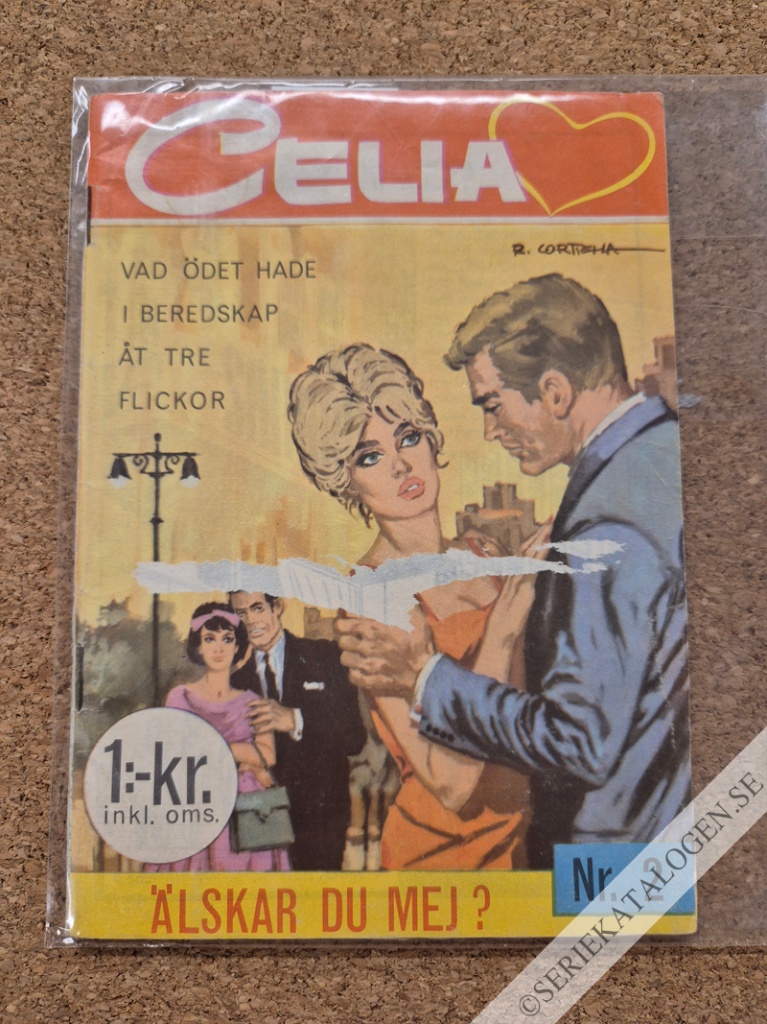 Framsida på Celia Älskar du mej? (1964)