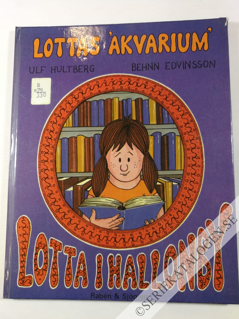 Framsida på Lotta i Hallonby Lottas 'akvarium' (1975)
