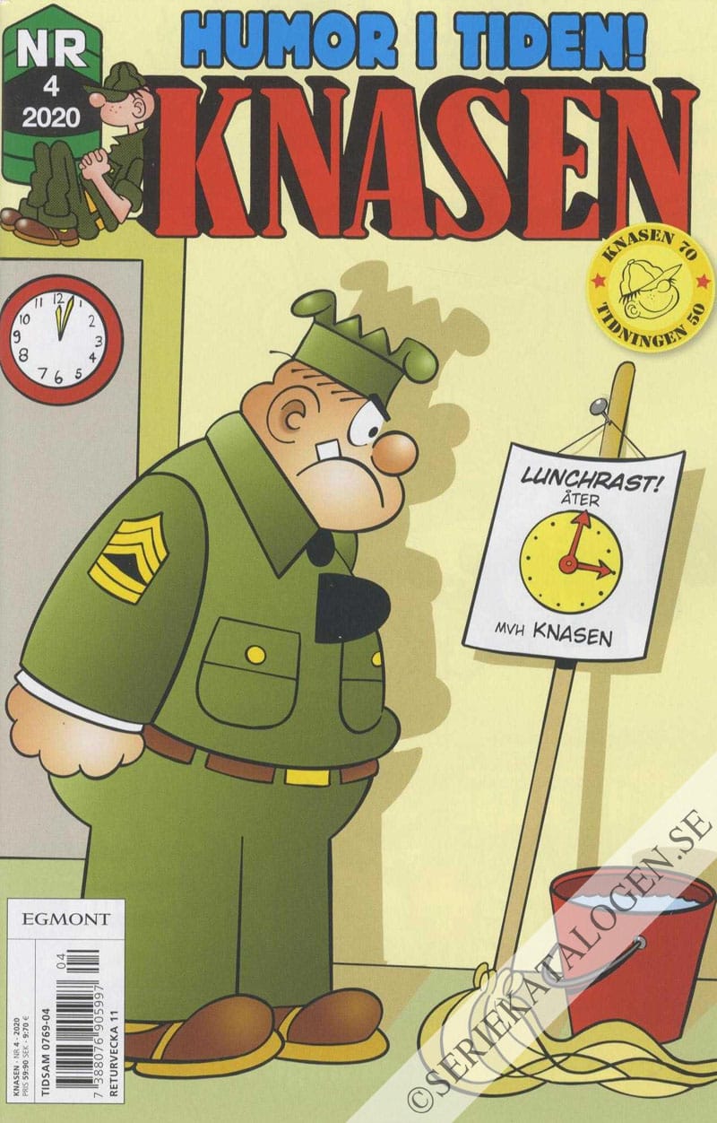 Framsida på Knasen #4 (2020)