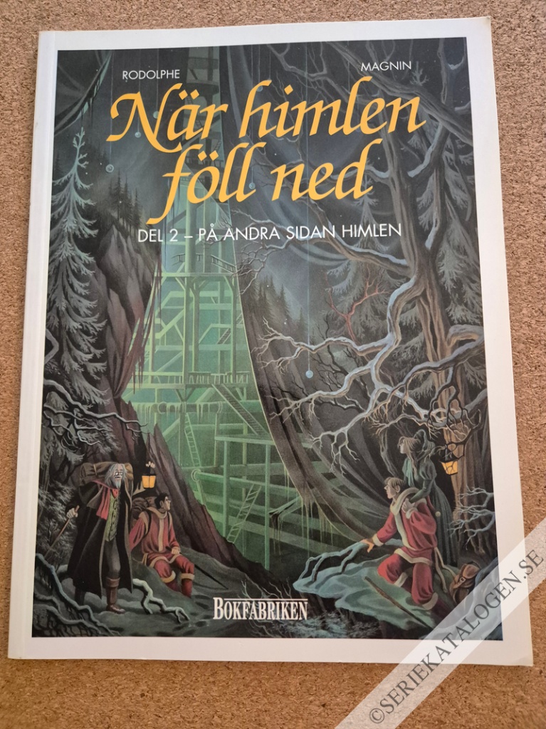 Framsida på När himlen föll ned På andra sidan himlen (1998)