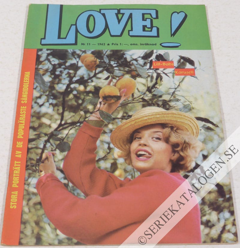 Framsida på Love! #11 (1962)