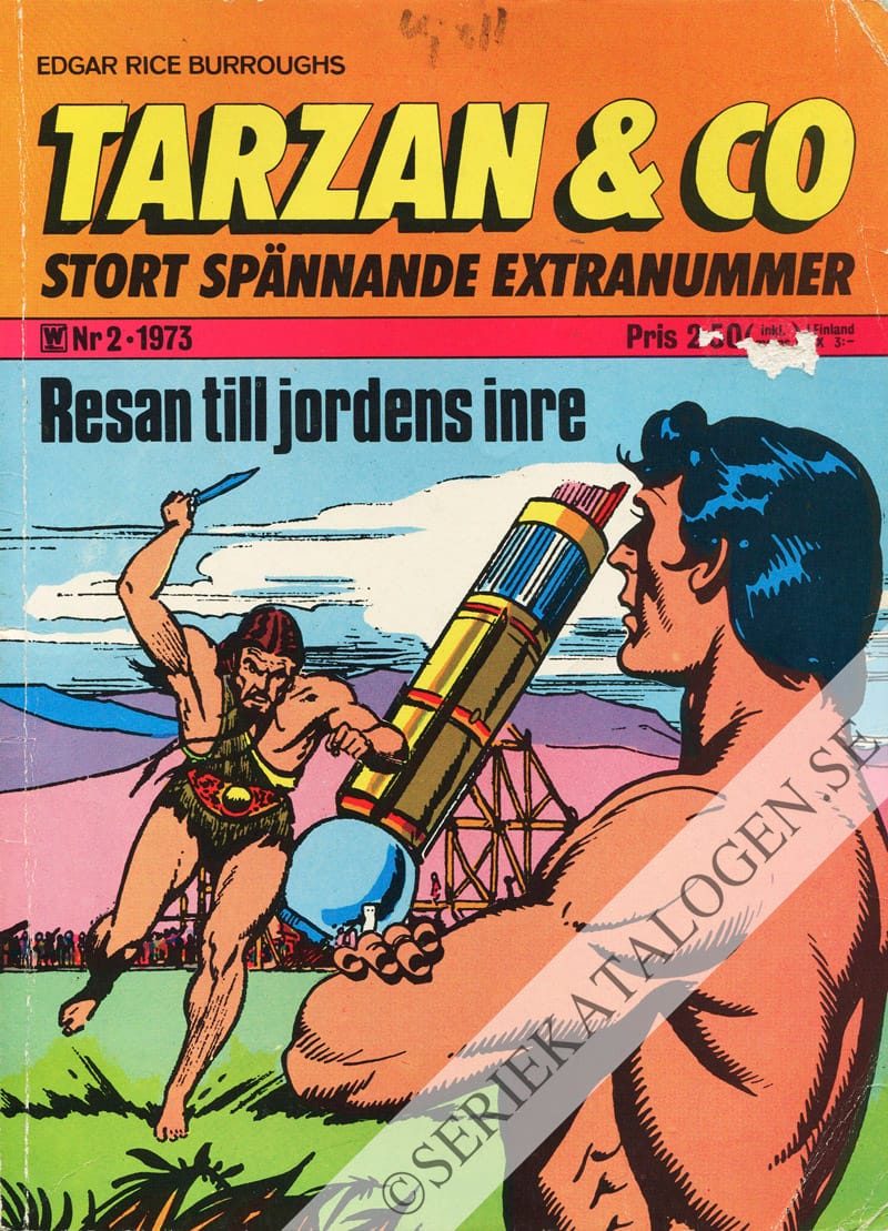Framsida på Tarzan & co #2 (1973)