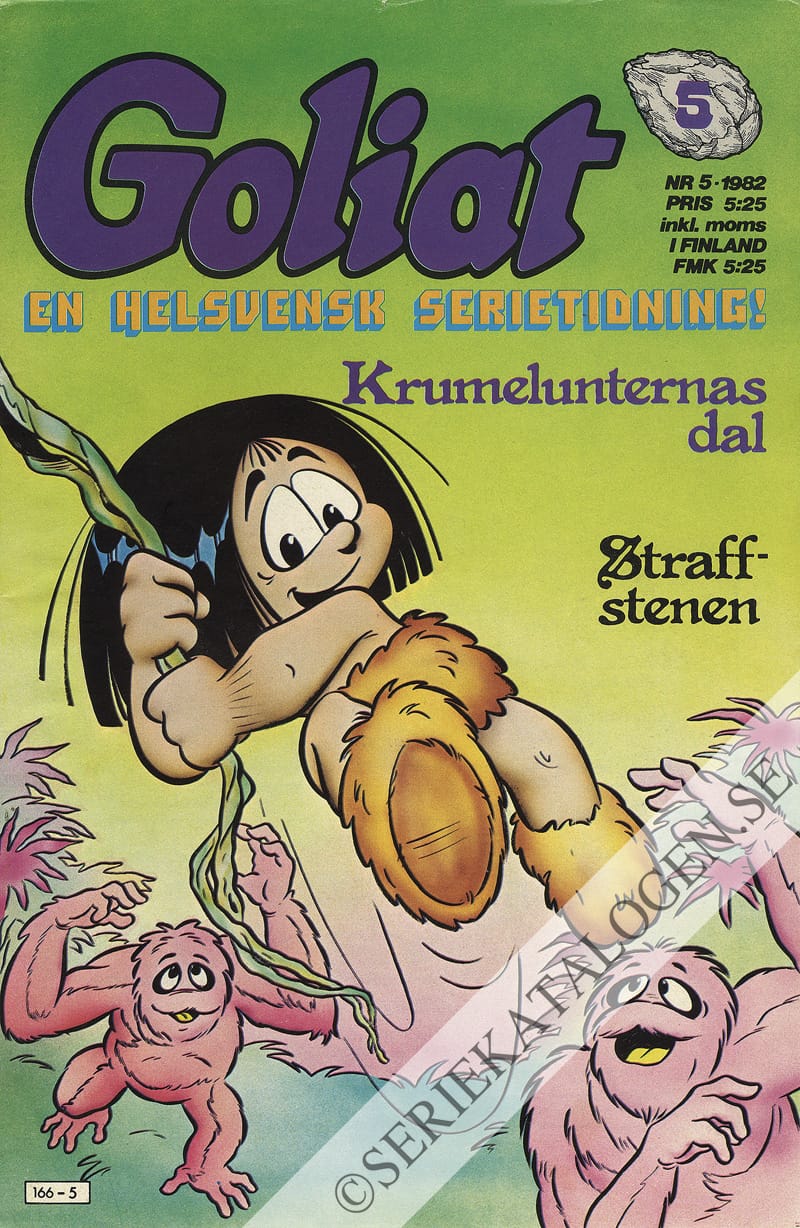 Framsida på Goliat #5 (1982)