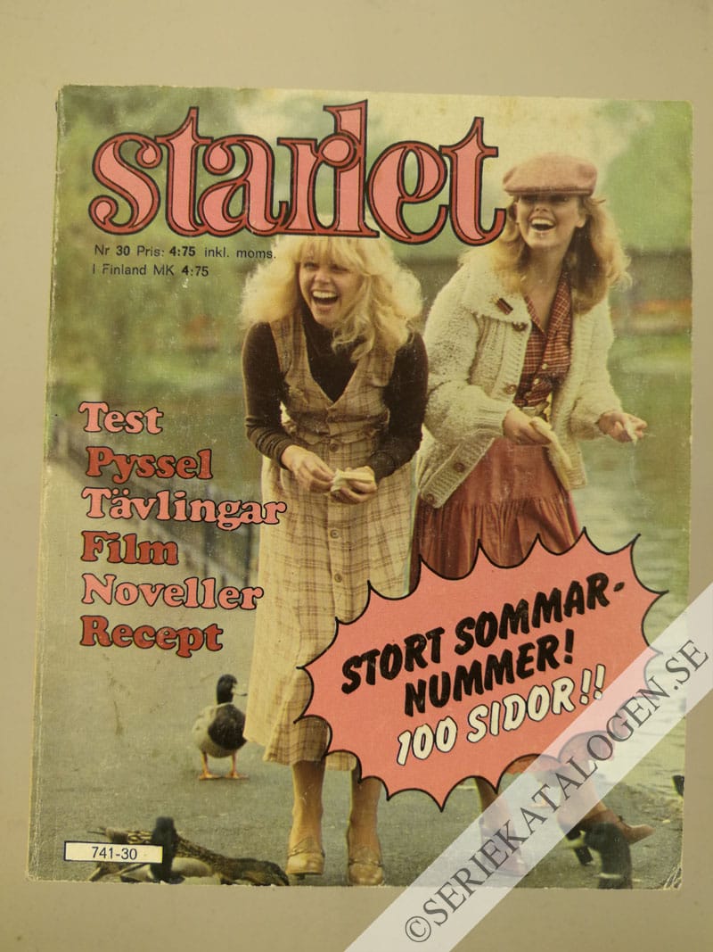 Framsida på Starlet #30 (1980)