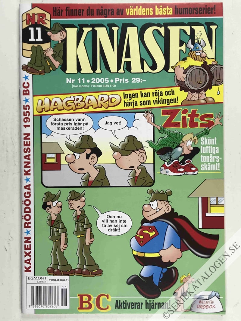 Framsida på Knasen #11 (2005)