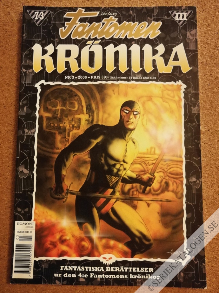 Framsida på Fantomen Krönika #3 (2006)
