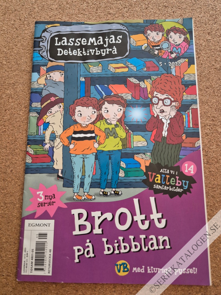 Framsida på LasseMajas detektivbyrå #5 (2023)