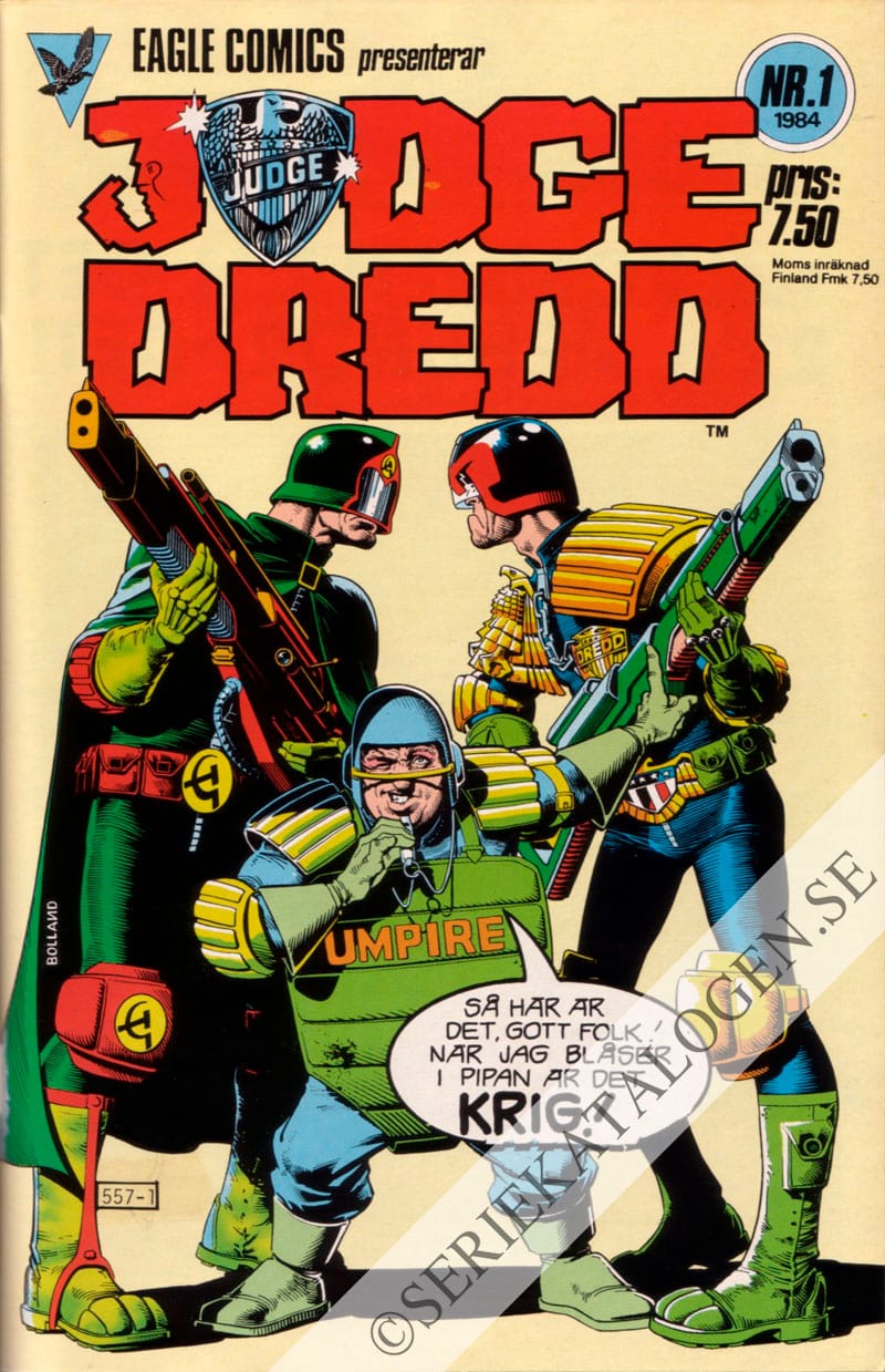 Eagle Comics presenterar Judge Dredd (1984)