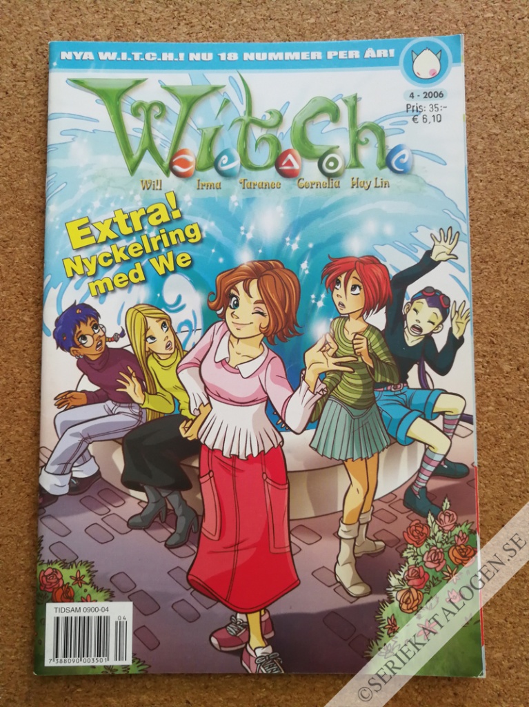 Framsida på W.i.t.c.h. #4 (2006)