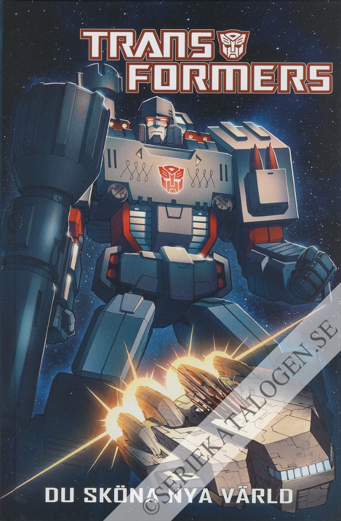 Framsida på Transformers Du sköna nya värld (2022)