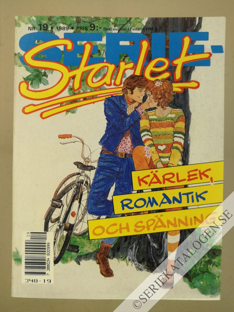Framsida på Seriestarlet #19 (1989)