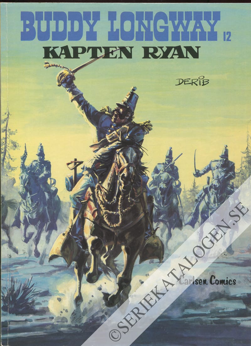 Framsida på Buddy Longways äventyr Kapten Ryan (1983)