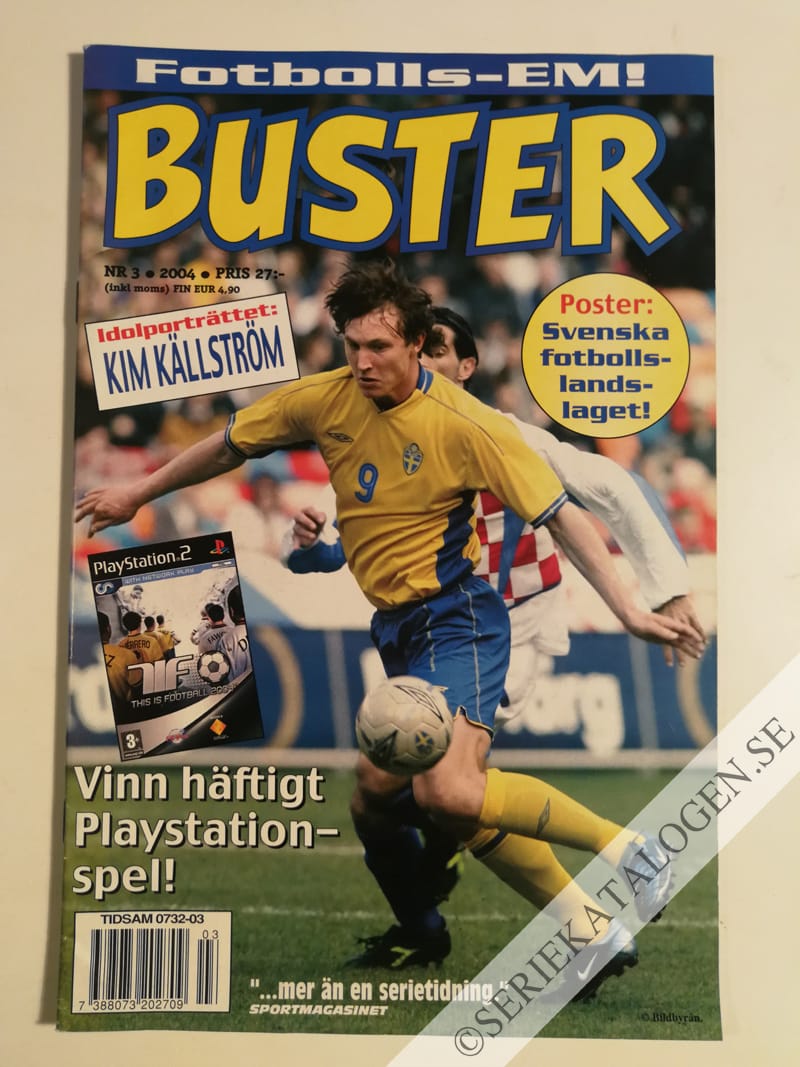 Framsida på Buster #3 (2004)