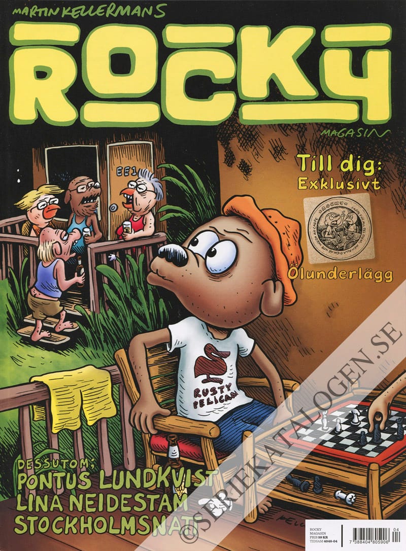 Framsida på Martin Kellermans Rocky #4 (2012)