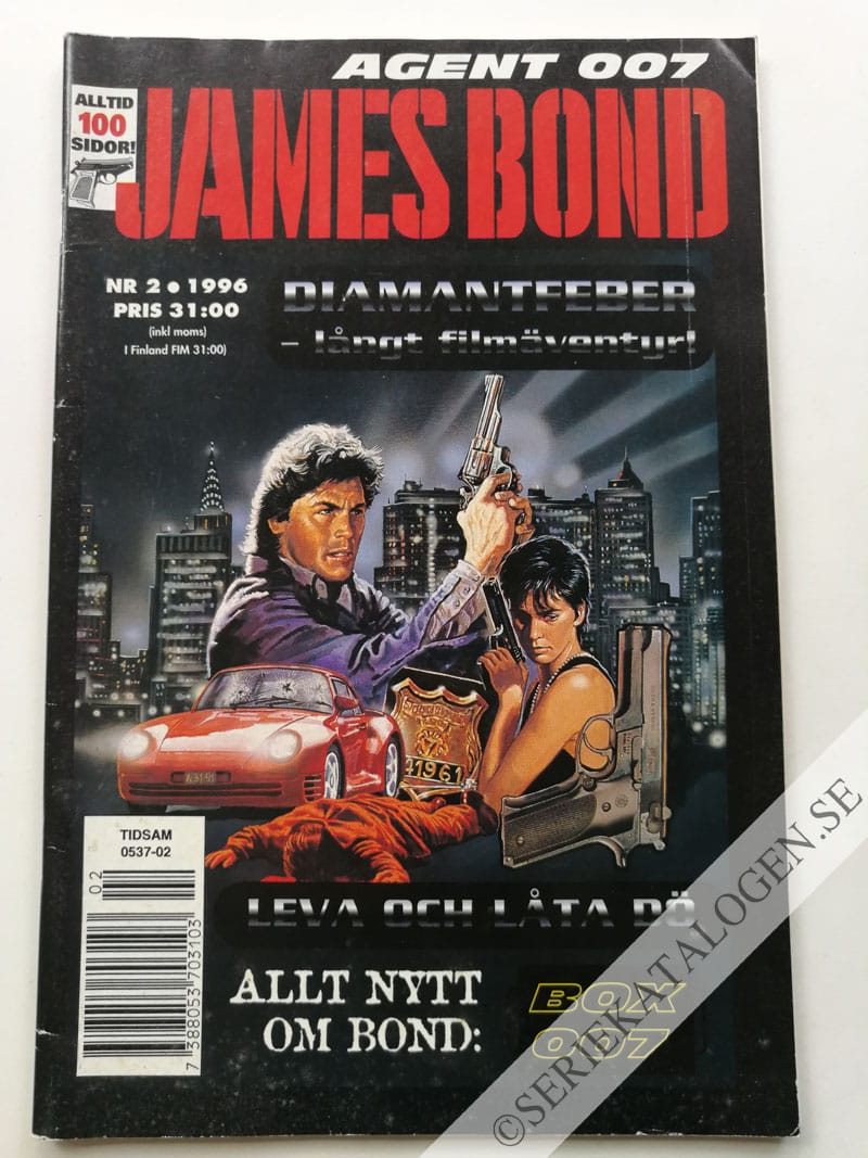Framsida på James Bond agent 007 #2 (1996)