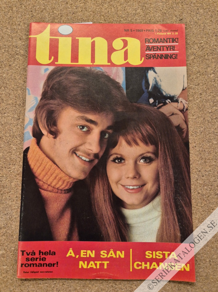 Framsida på Tina #5 (1969)