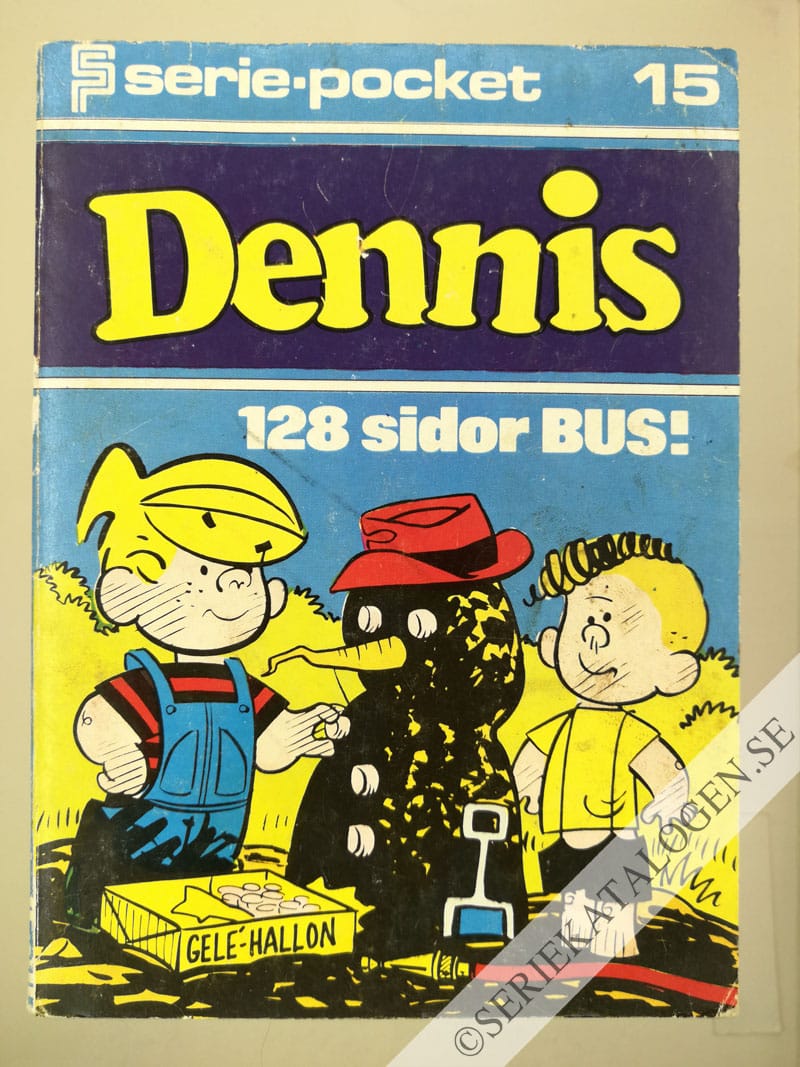 Framsida på Seriepocket Dennis (1973)