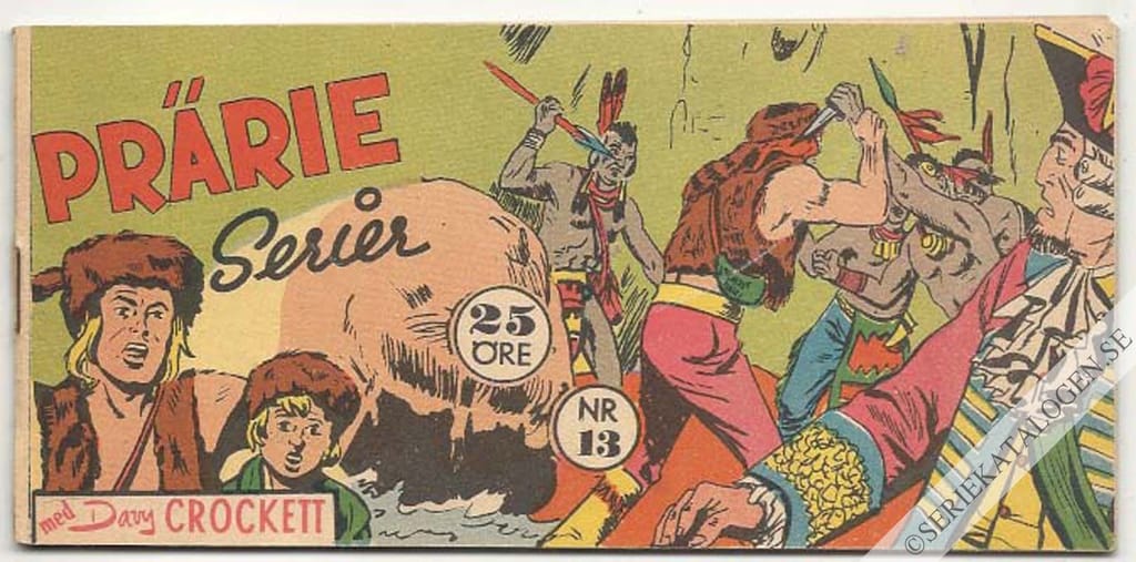Framsida på Prärie-serier #13 (1958)