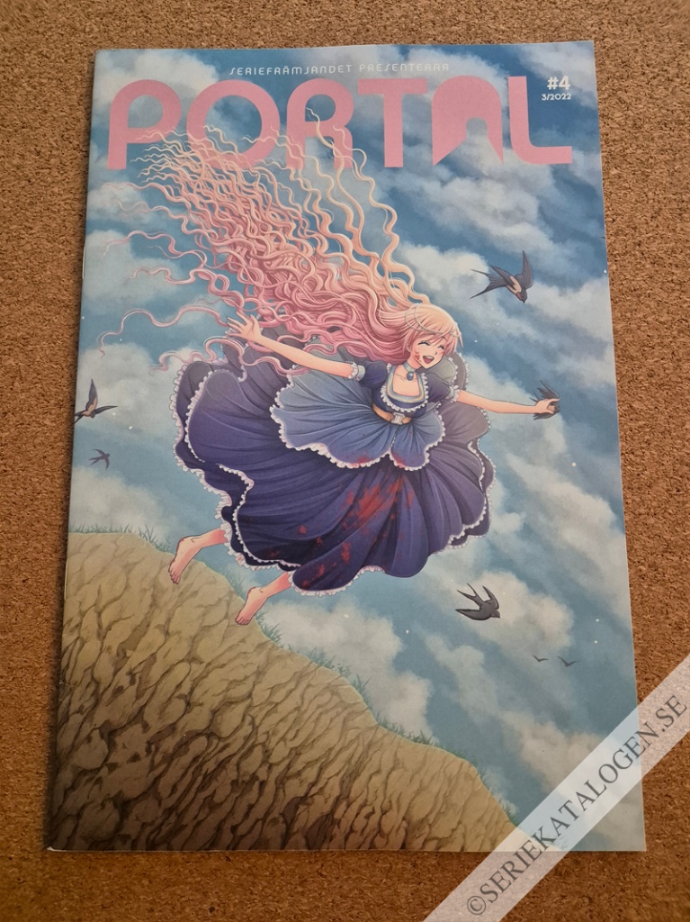 Framsida på Seriefrämjandet presenterar Portal #4 (2022)