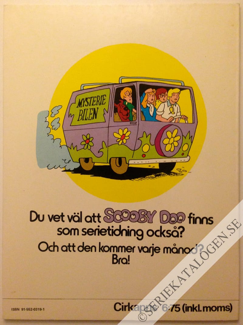 Baksida på Stort presentalbum (1977)