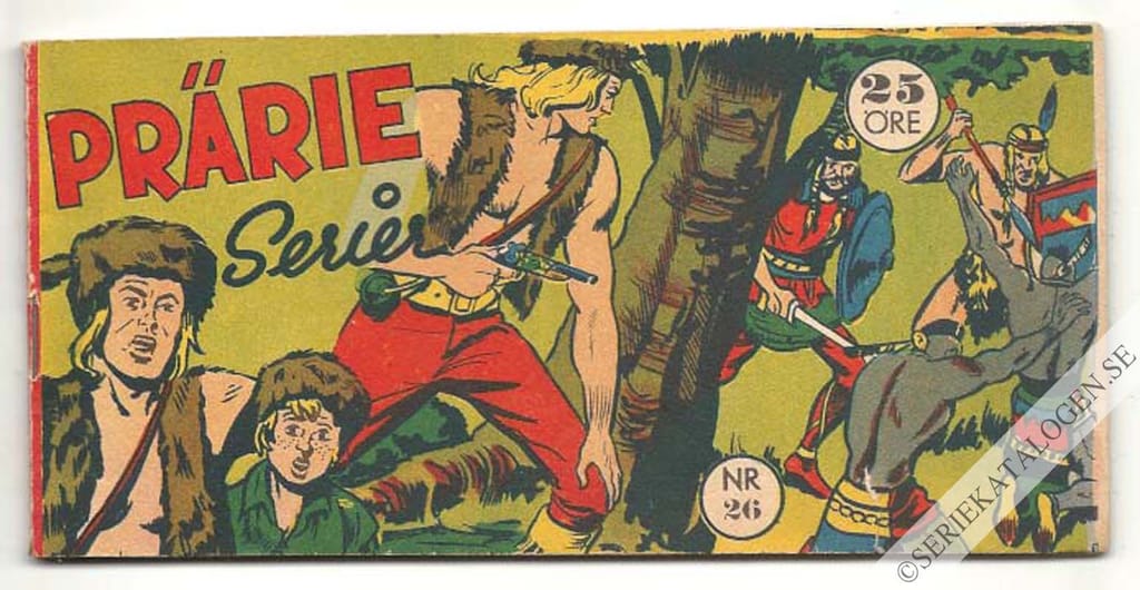 Framsida på Prärie-serier #26 (1957)