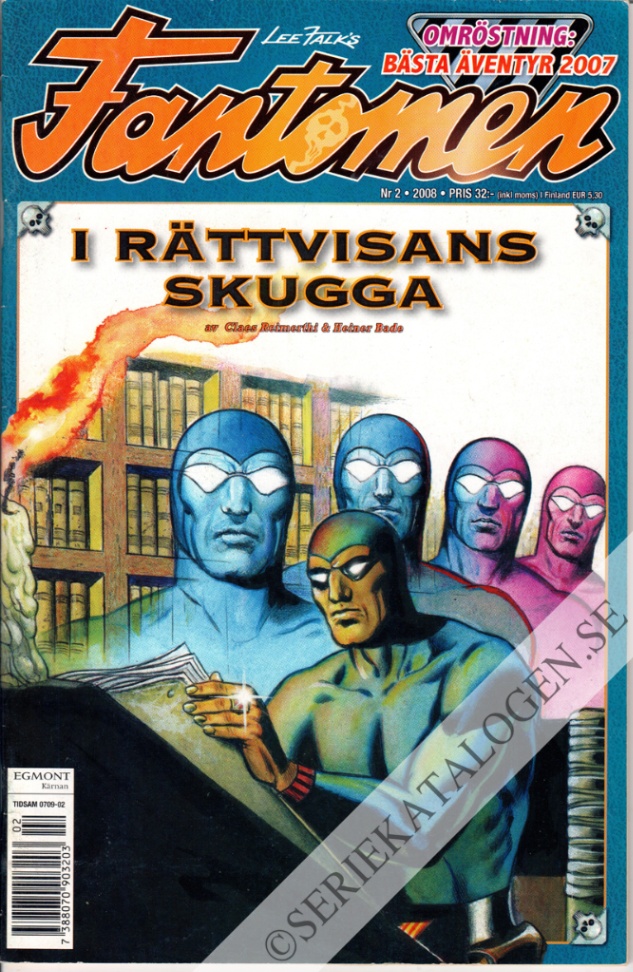 Framsida på Fantomen #2 (2008)