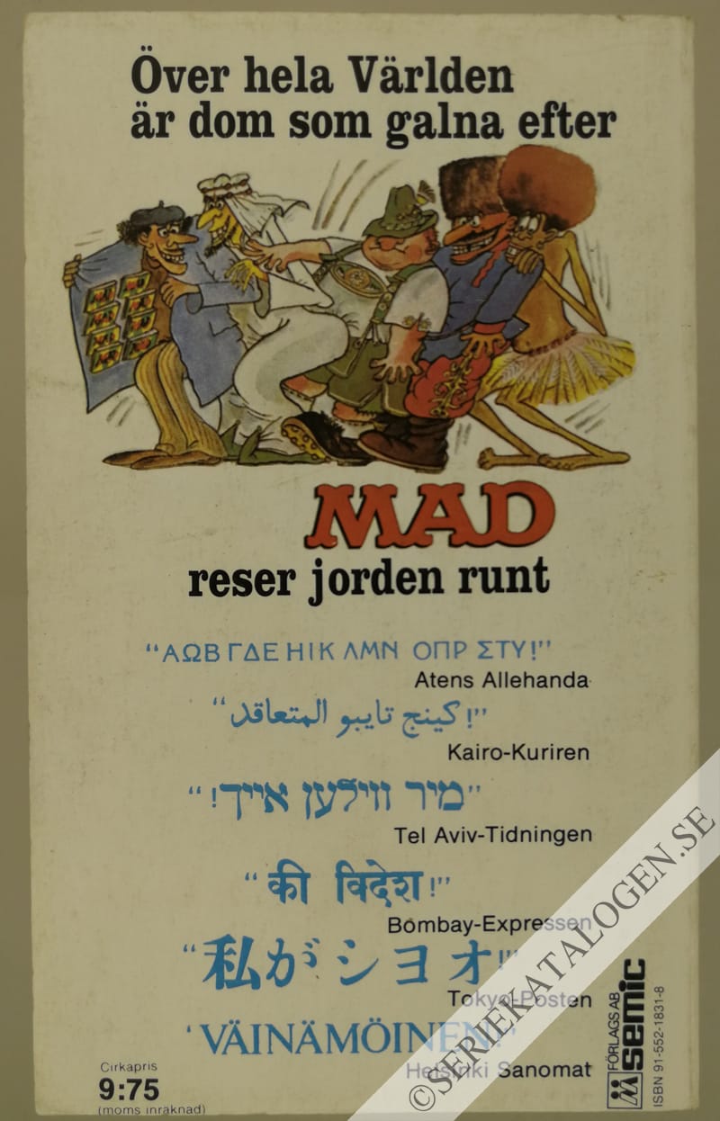 Baksida på MAD reser jorden runt (1980)
